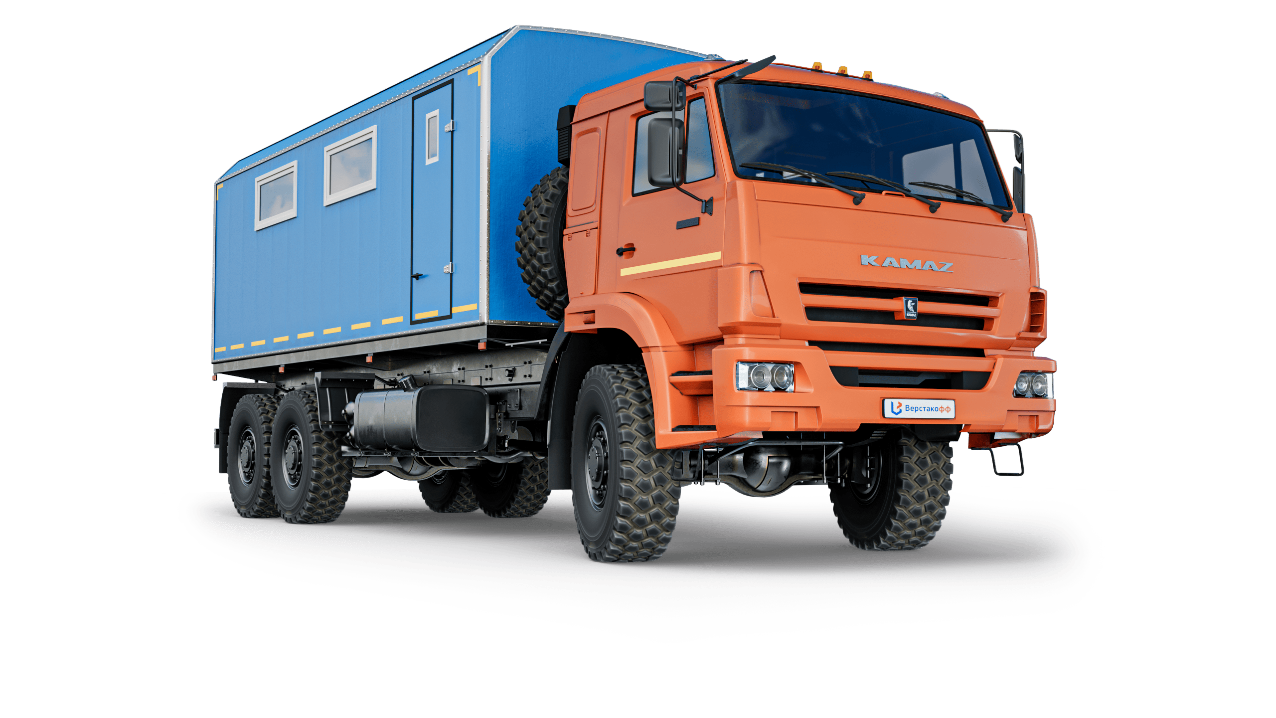 Передвижная мастерская KMZ.2 на базе КАМАЗ 43118